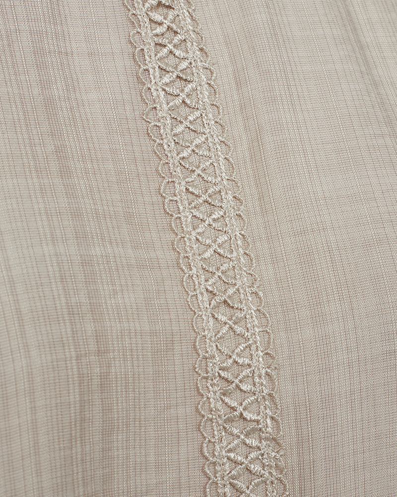 FQWEN - BLUSE - BEIGE