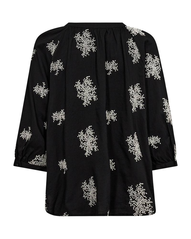 FQDARLA - BLUSE - SCHWARZ UND WEISS