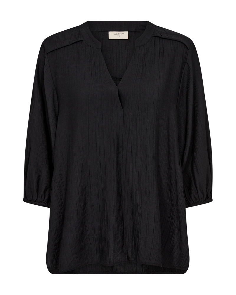 FQLAGUNA - BLUSE - SCHWARZ