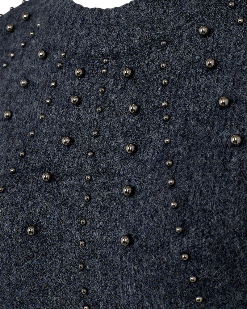 FQPEARL - PULLOVER - BLAU