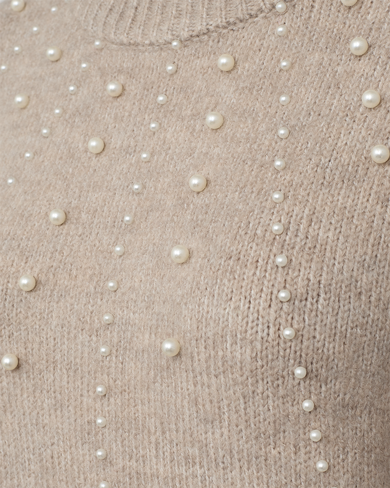 FQPEARL - PULLOVER - BEIGE