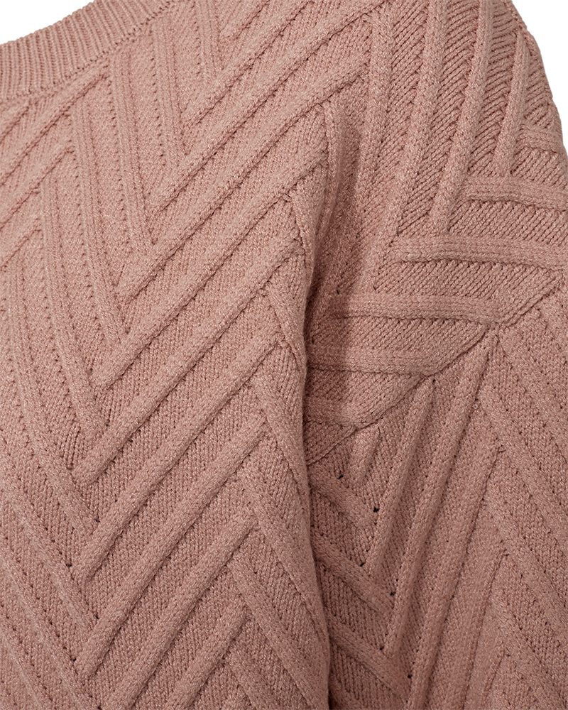 FQSATURN - PULLOVER - ROSE