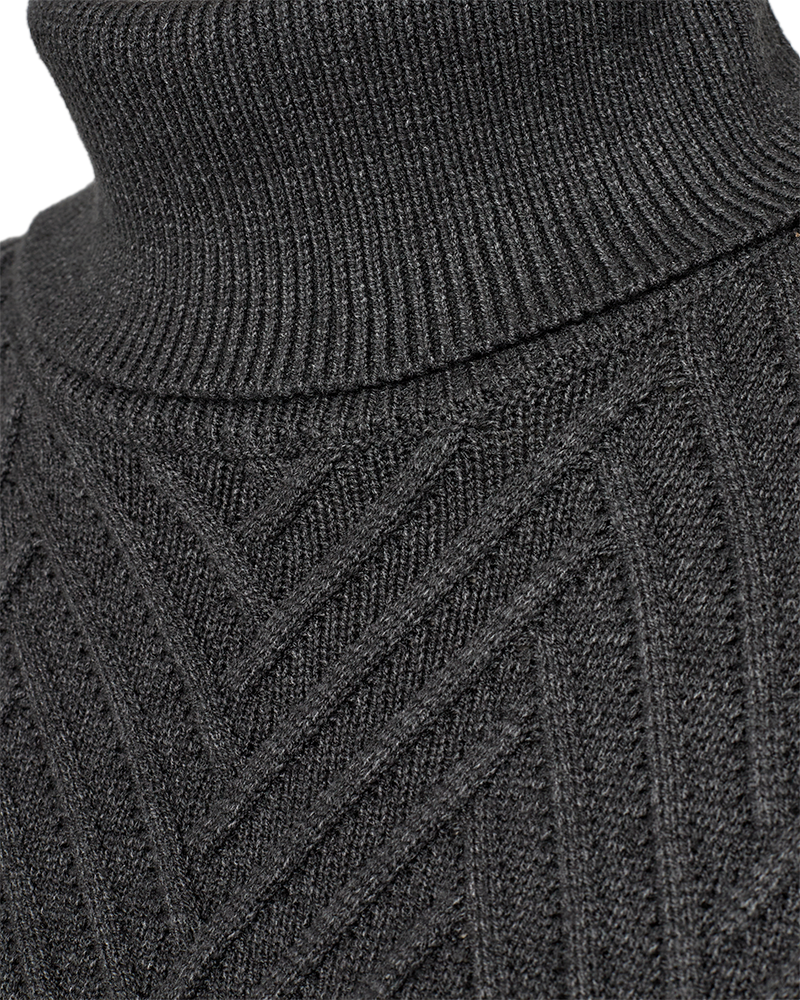 FQSATURN - KLEID - GRAU