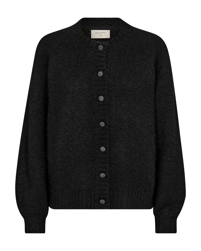FQLOUISA - CARDIGAN - SCHWARZ