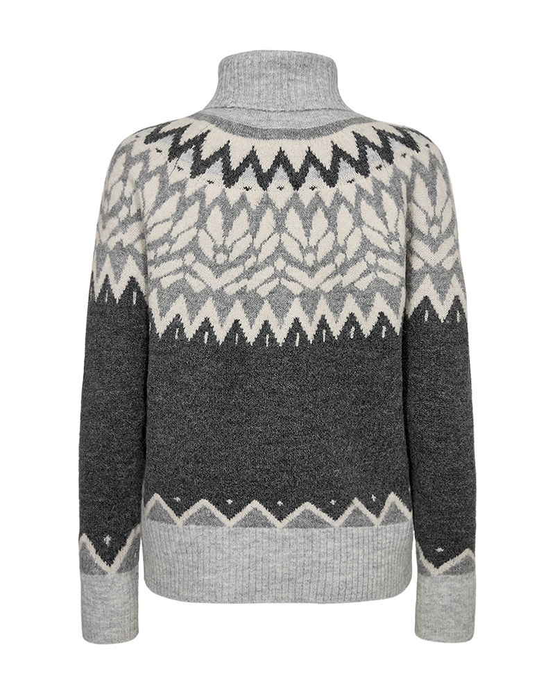 FQMERLA - PULLOVER - GRAU