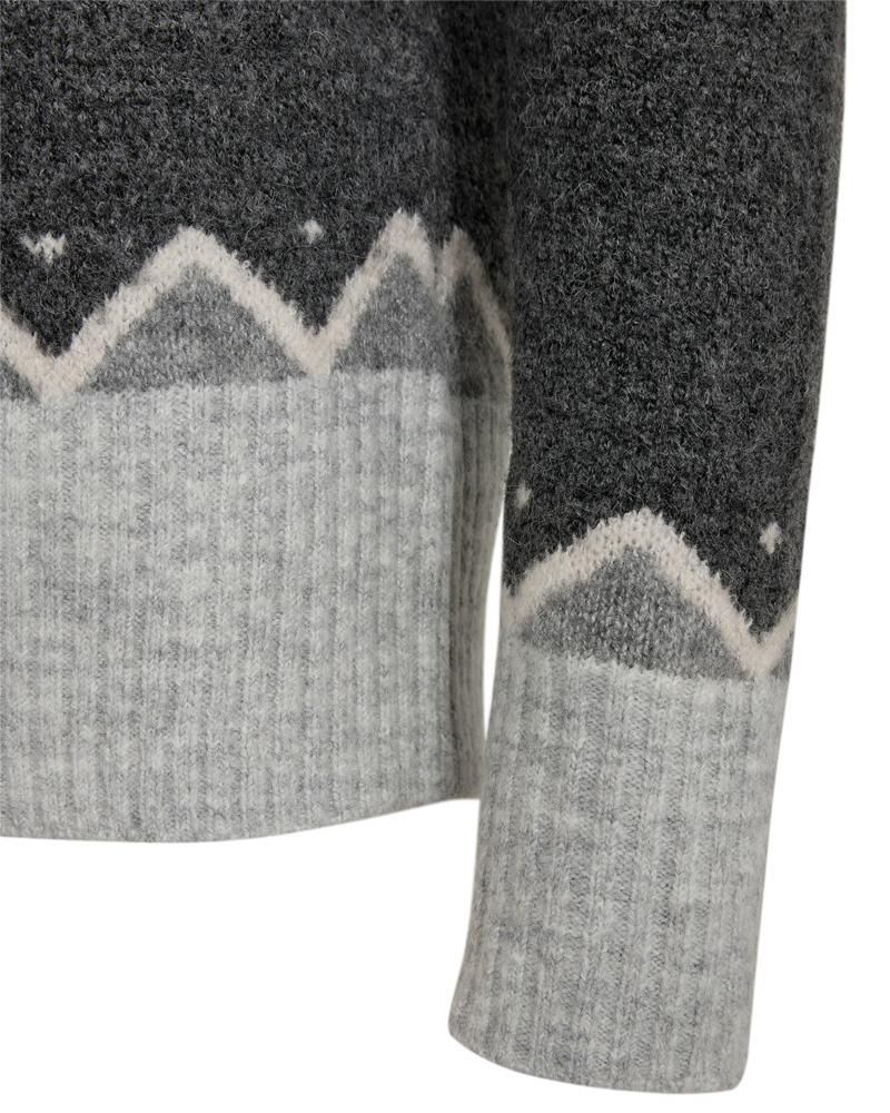 FQMERLA - PULLOVER - GRAU