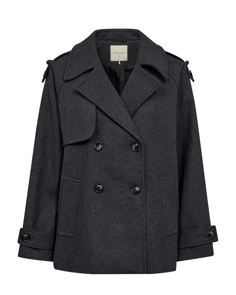 FQMELLON - JACKE - GRAU
