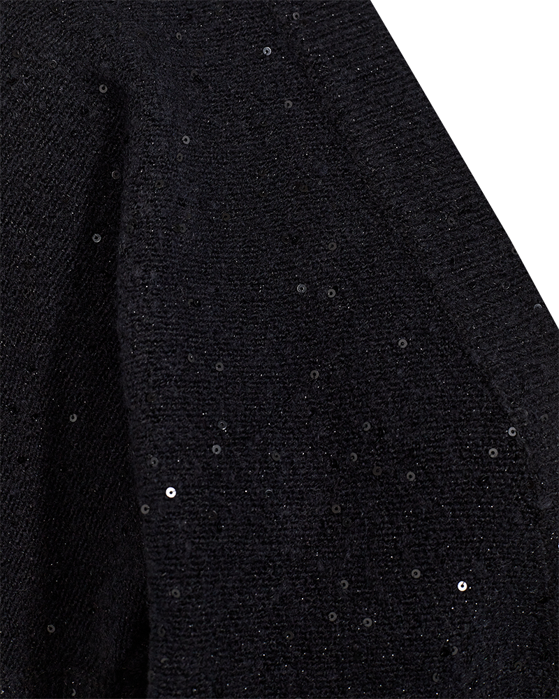 FQSIGGY - CARDIGAN - SCHWARZ