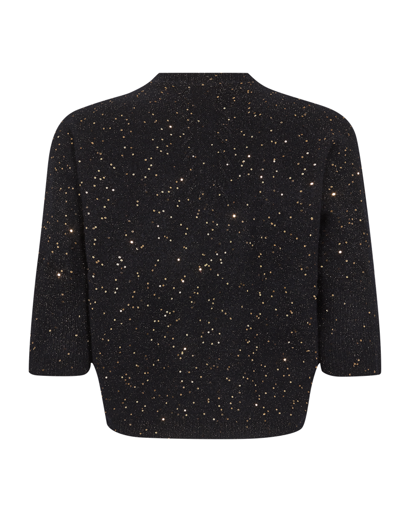 FQSIGGY - CARDIGAN - BRAUN UND SCHWARZ