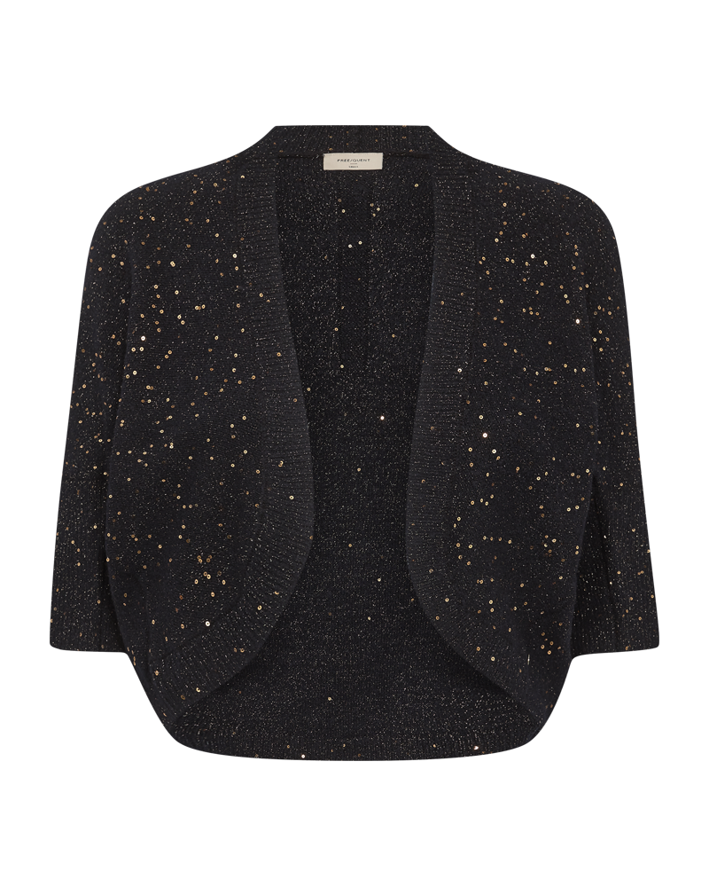 FQSIGGY - CARDIGAN - BRAUN UND SCHWARZ