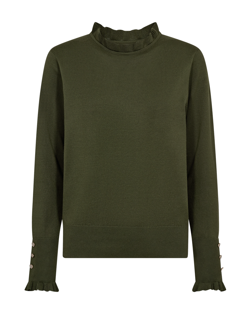 FQKATIE - PULLOVER - GRÜN