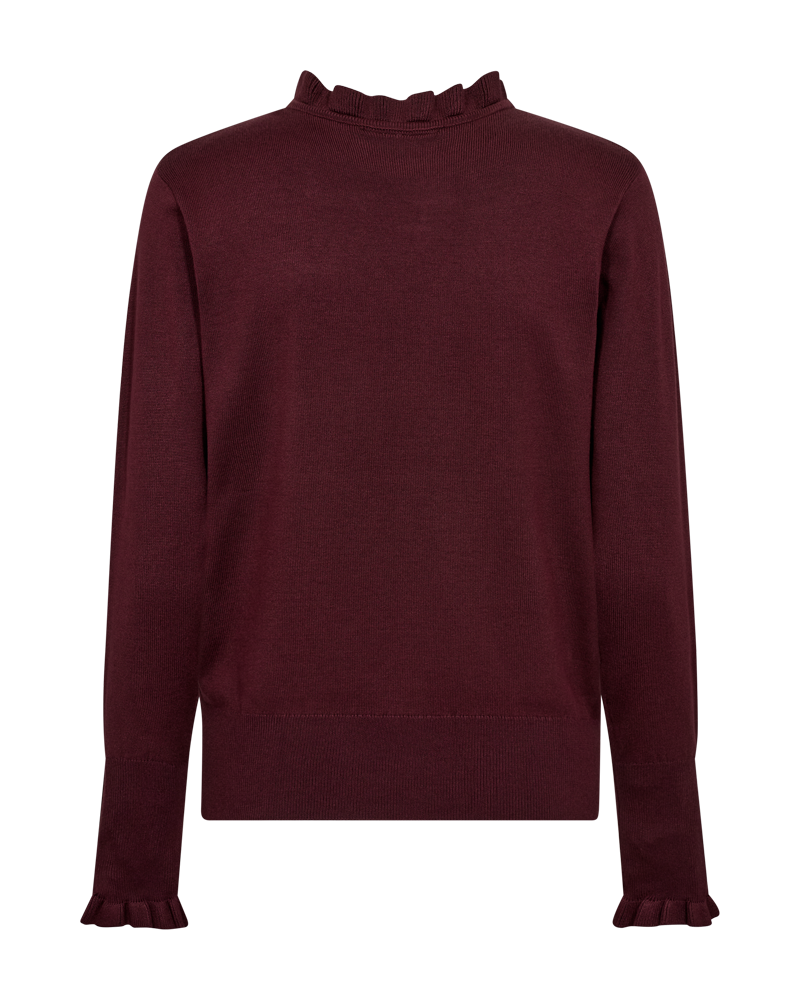 FQKATIE - PULLOVER - BORDEAUX