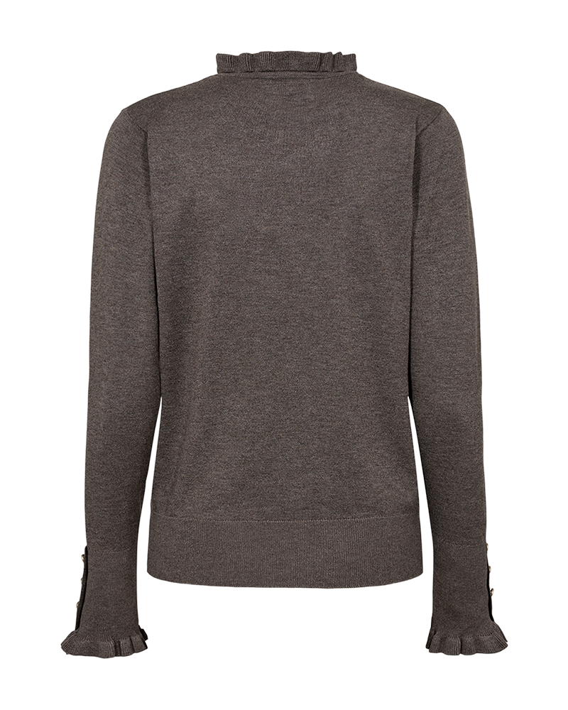 FQKATIE - PULLOVER - BRAUN