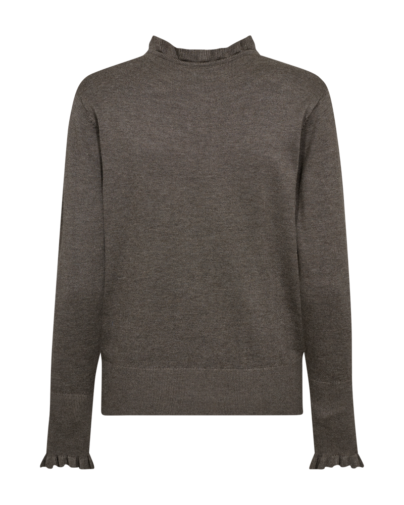 FQKATIE - PULLOVER - BRAUN