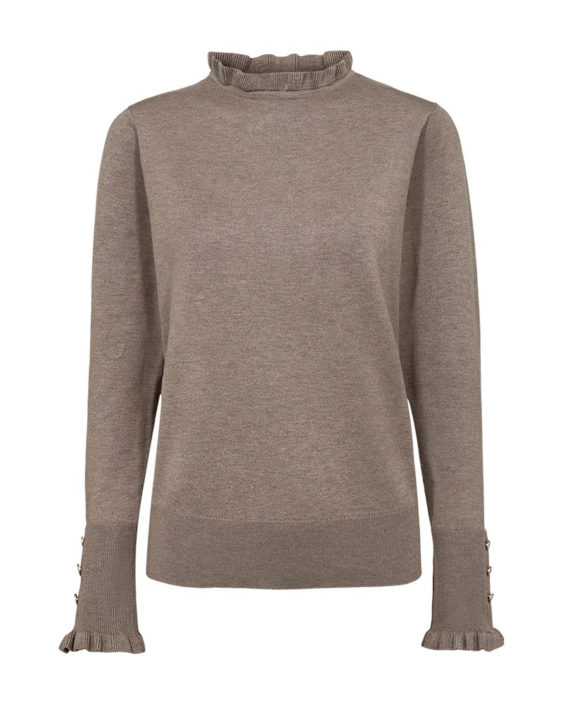 FQKATIE - PULLOVER - BEIGE