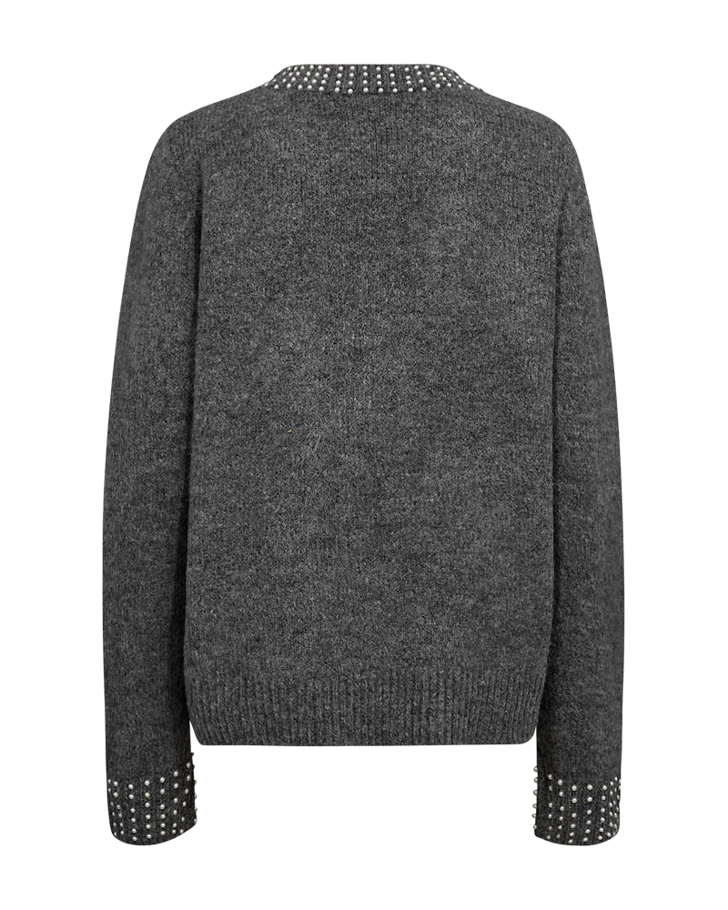 FQPEARL - PULLOVER - GRAU
