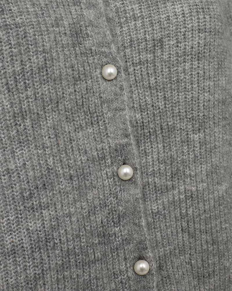 FQPEARL-CARDIGAN - GRAU