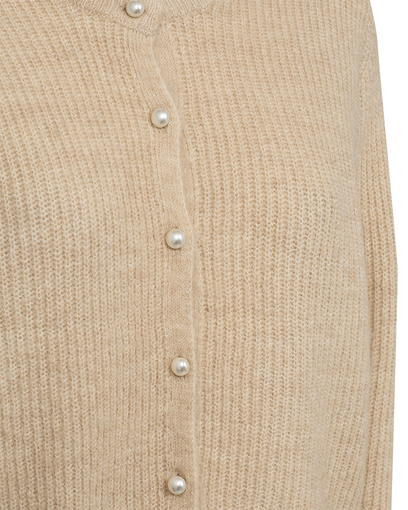 FQPEARL - CARDIGAN - BEIGE