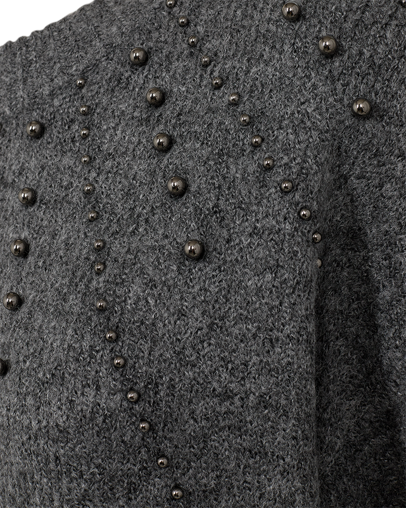 FQPEARL - KLEID - GRAU