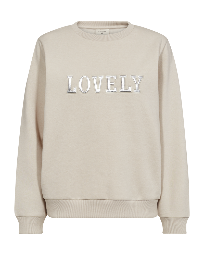 FQKAMELA - PULLOVER - GRAU UND WEISS