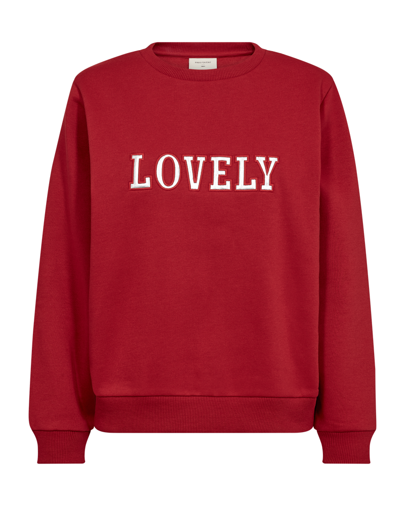 FQKAMELA - PULLOVER - GRAU,ROT