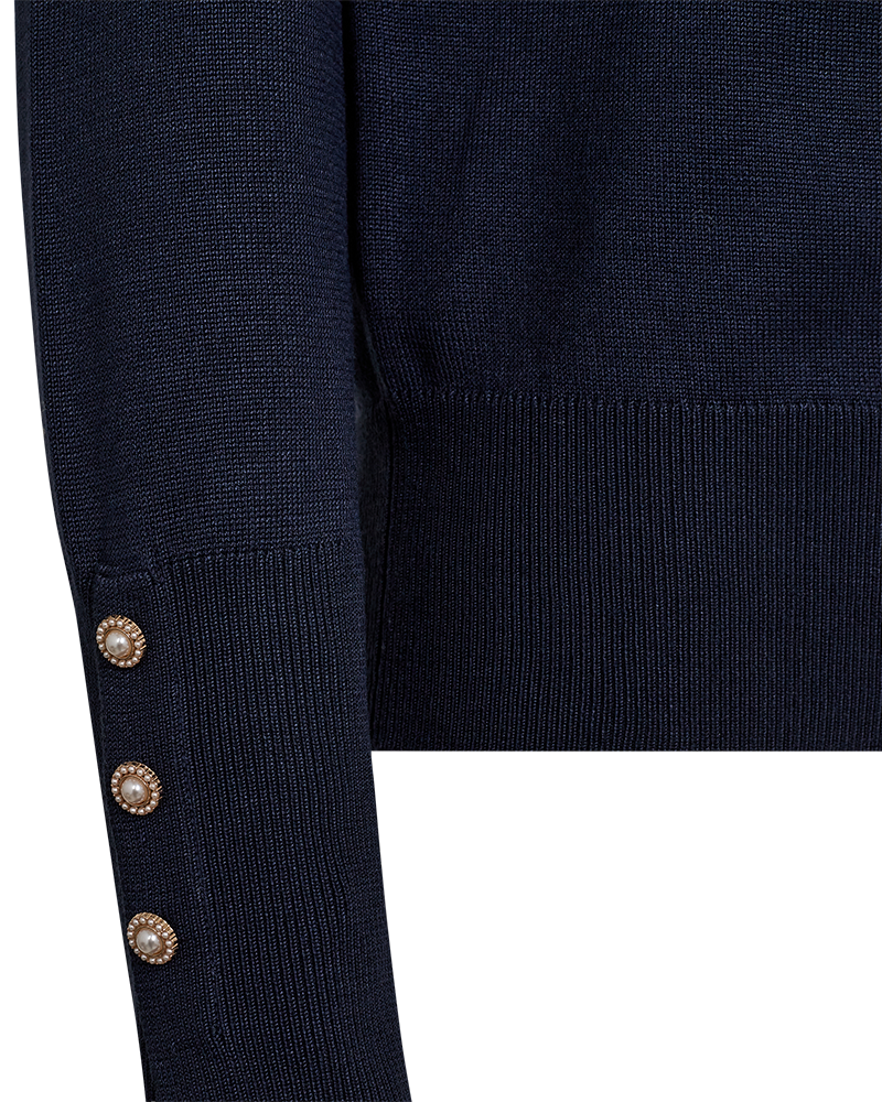 FQKATIE - CARDIGAN - BLAU