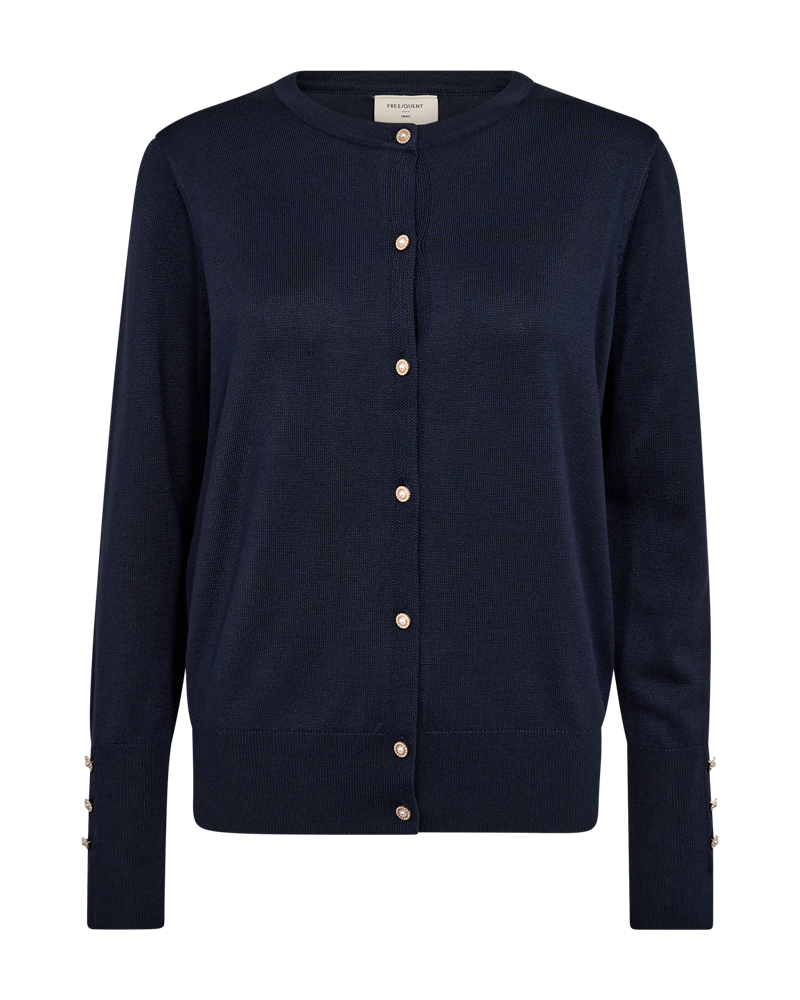 FQKATIE - CARDIGAN - BLAU
