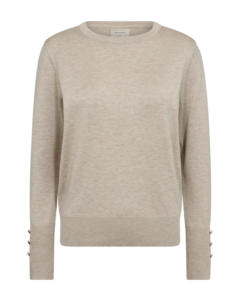 FQKATIE - PULLOVER - BEIGE