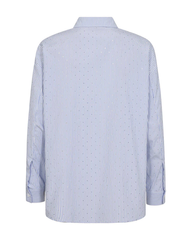 FQFELINA - HEMD - BLAU UND WEISS