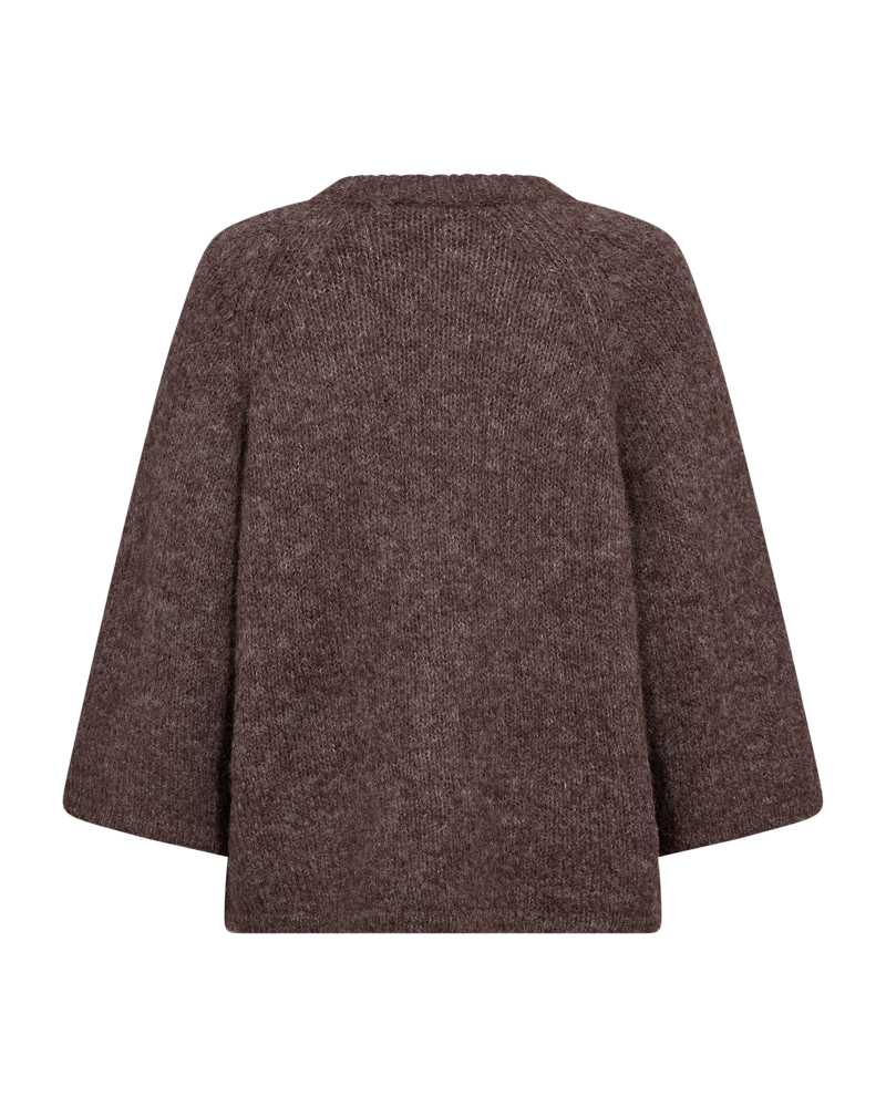 FQGRSLULU - PULLOVER - BRAUN