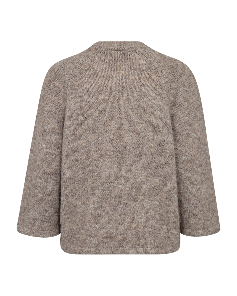 FQGRSLULU - PULLOVER - BRAUN
