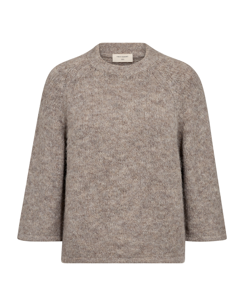 FQGRSLULU - PULLOVER - BRAUN