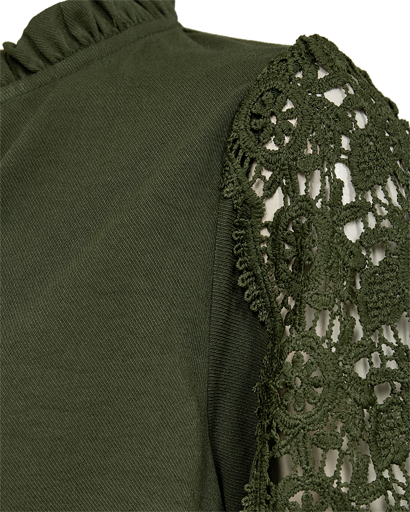FQESSA – BLUSE - GRÜN