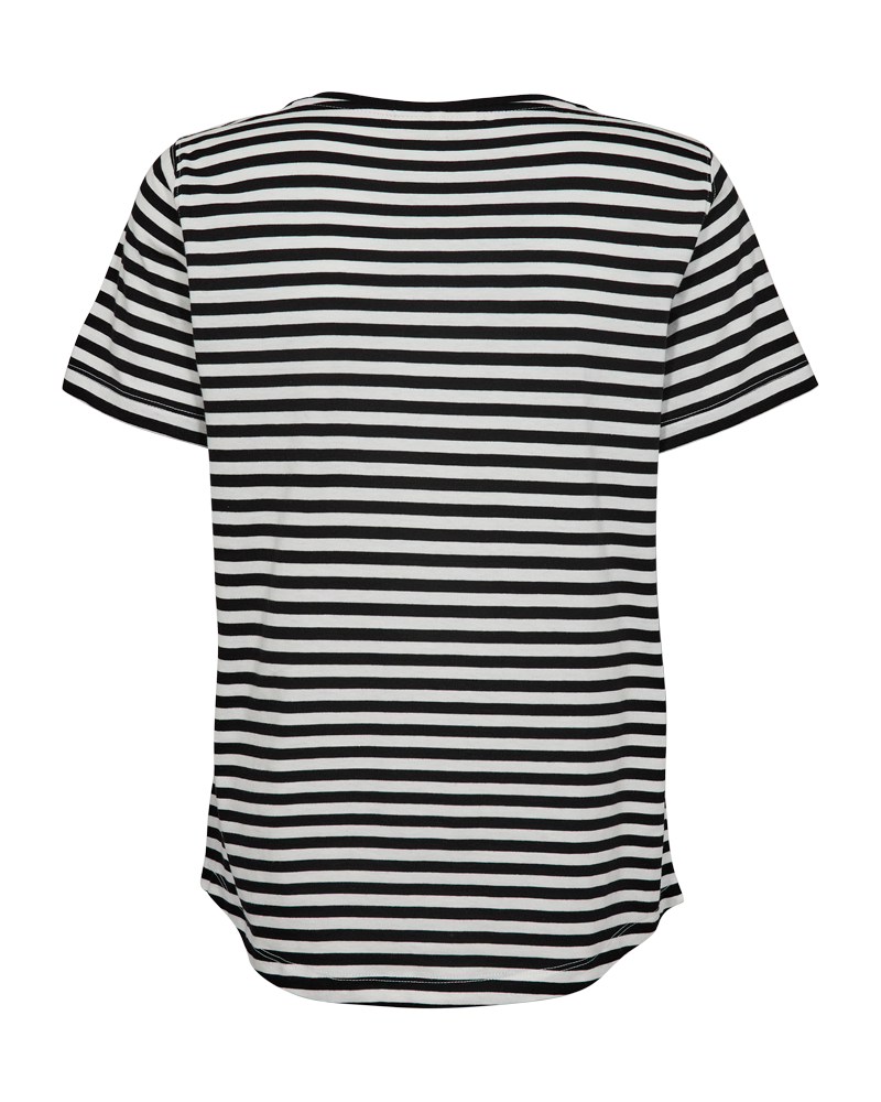 FQMIAN - T-SHIRT - SCHWARZ UND  WEISS