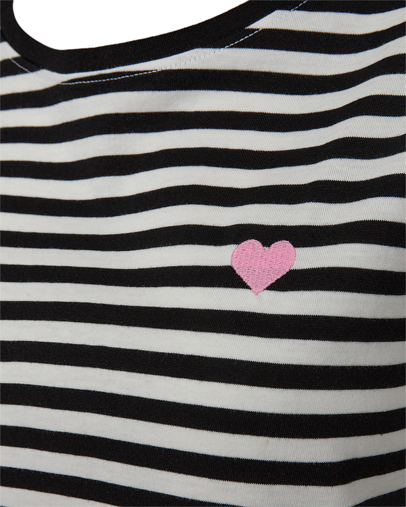 FQMIAN - T-SHIRT - SCHWARZ UND  WEISS