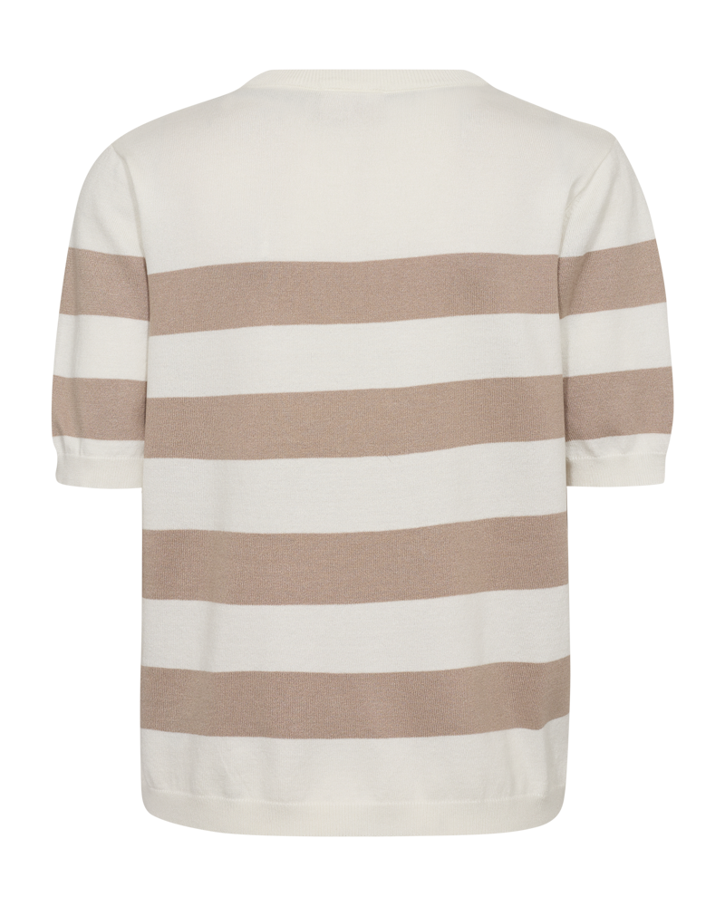 FQPIXIE - PULLOVER - WEISS UND BRAUN