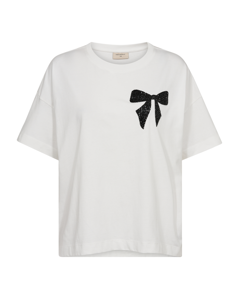 FQCAROL - T-SHIRT - SCHWARZ UND WEISS