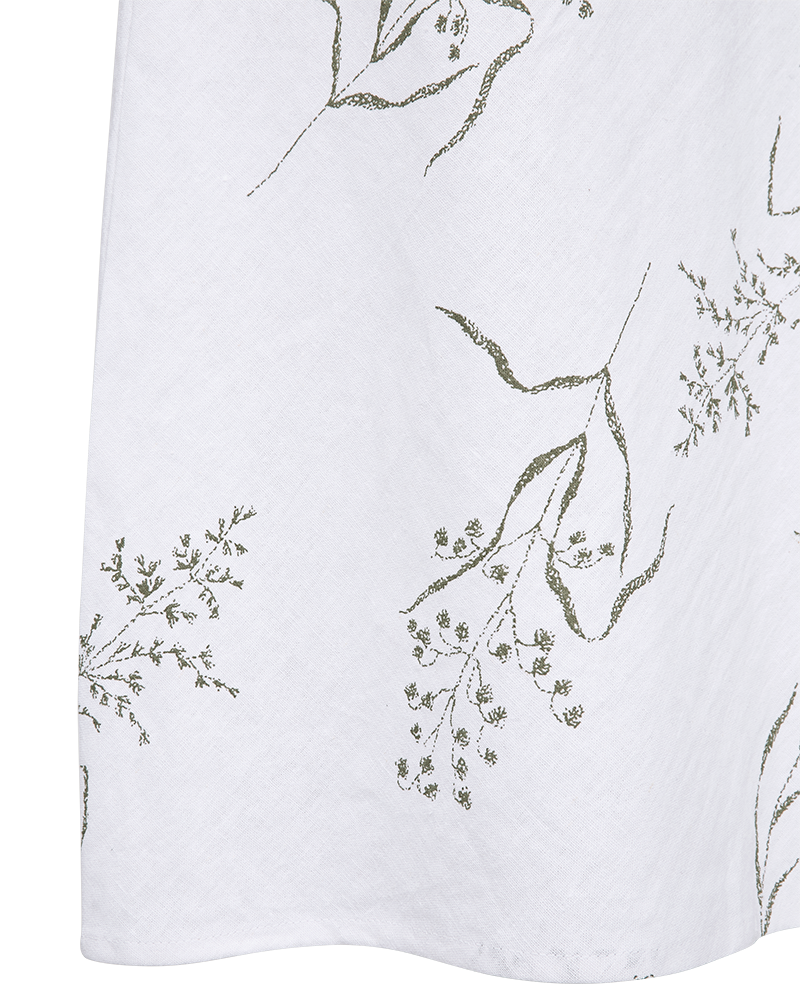 FQLALUNA – BLUMENROCK - WEISS UND  GRÜN