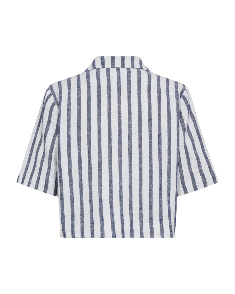 FQLAVISCO - KURZE JACKE - WEISS UND BLAU