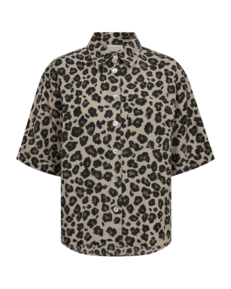 FQLAVISCO – KURZARMHEMD - LEOPARD