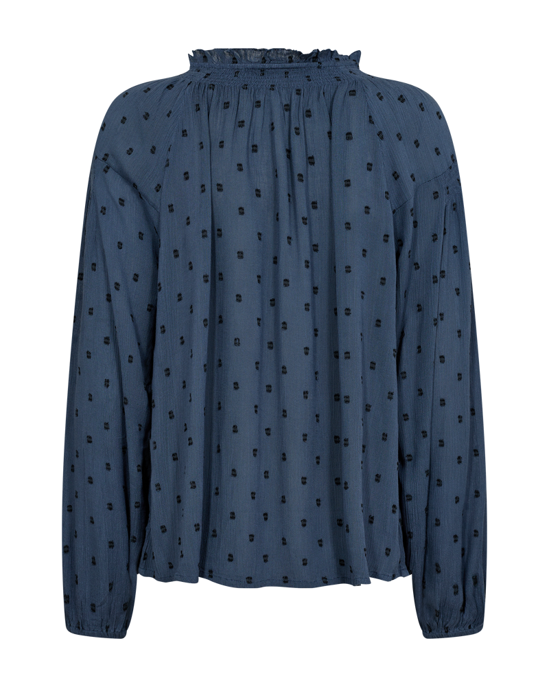 FQVIOLET - BLUSE - BLAU,SCHWARZ