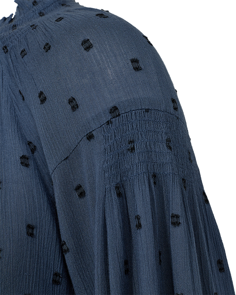 FQVIOLET - BLUSE - BLAU,SCHWARZ