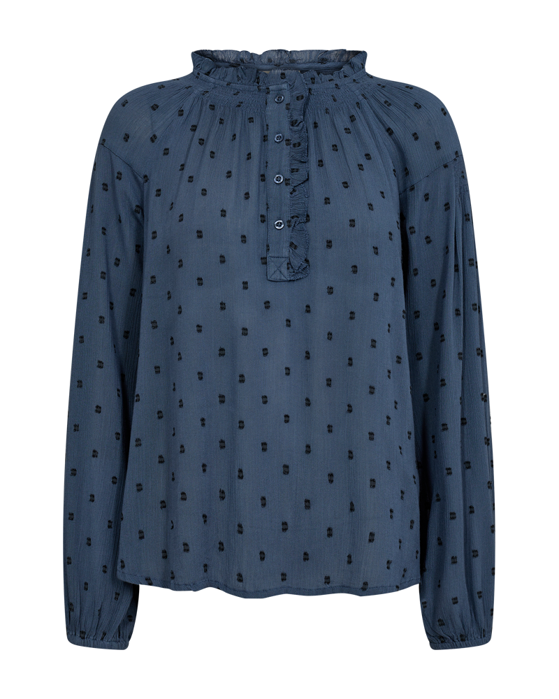 FQVIOLET - BLUSE - BLAU,SCHWARZ