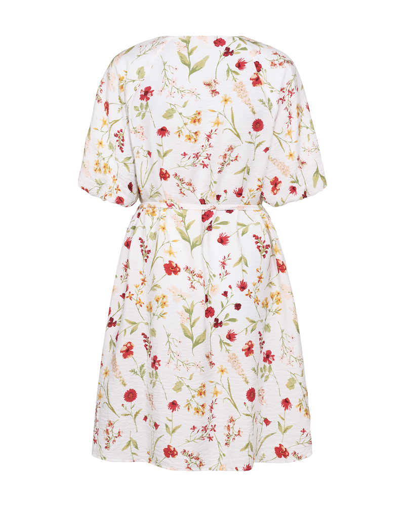 FQMELE - FLORALES KLEID - WEISS