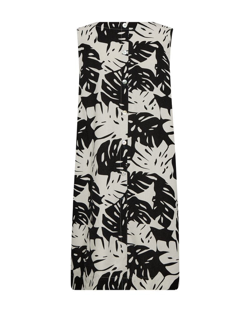FQLAVISCO - FLORALES KLEID - BEIGE