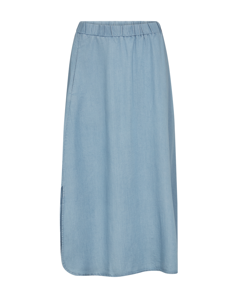FQCARLY – ROCK IM DENIM-LOOK - BLAU