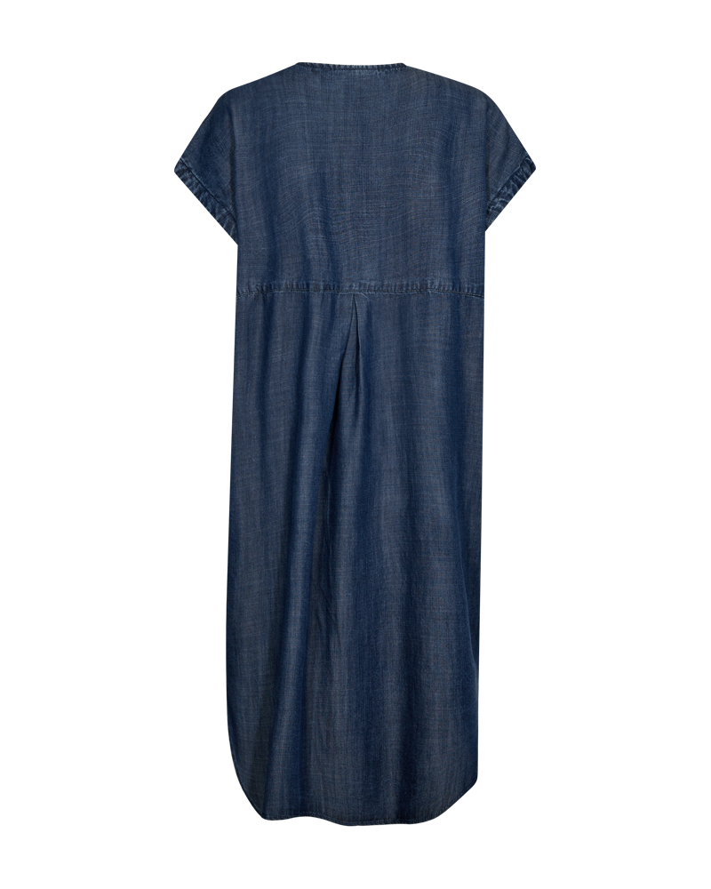 FQRENNA - KLEID IM DENIM-LOOK - BLAU