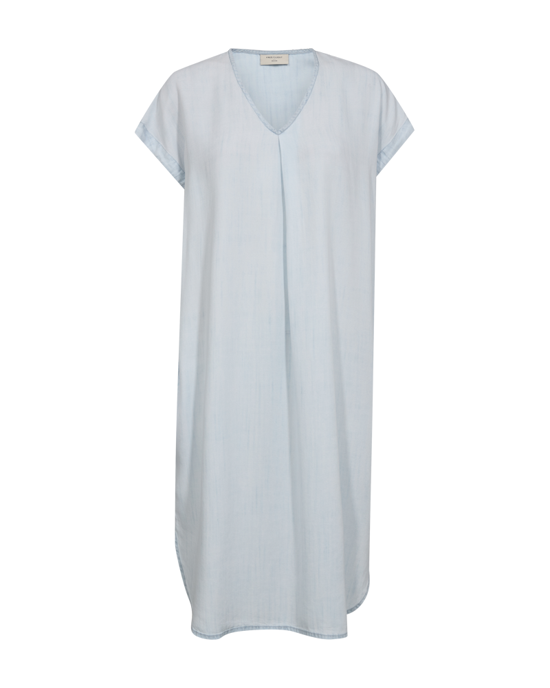 FQRENNA - KLEID IM DENIM-LOOK - BLAU