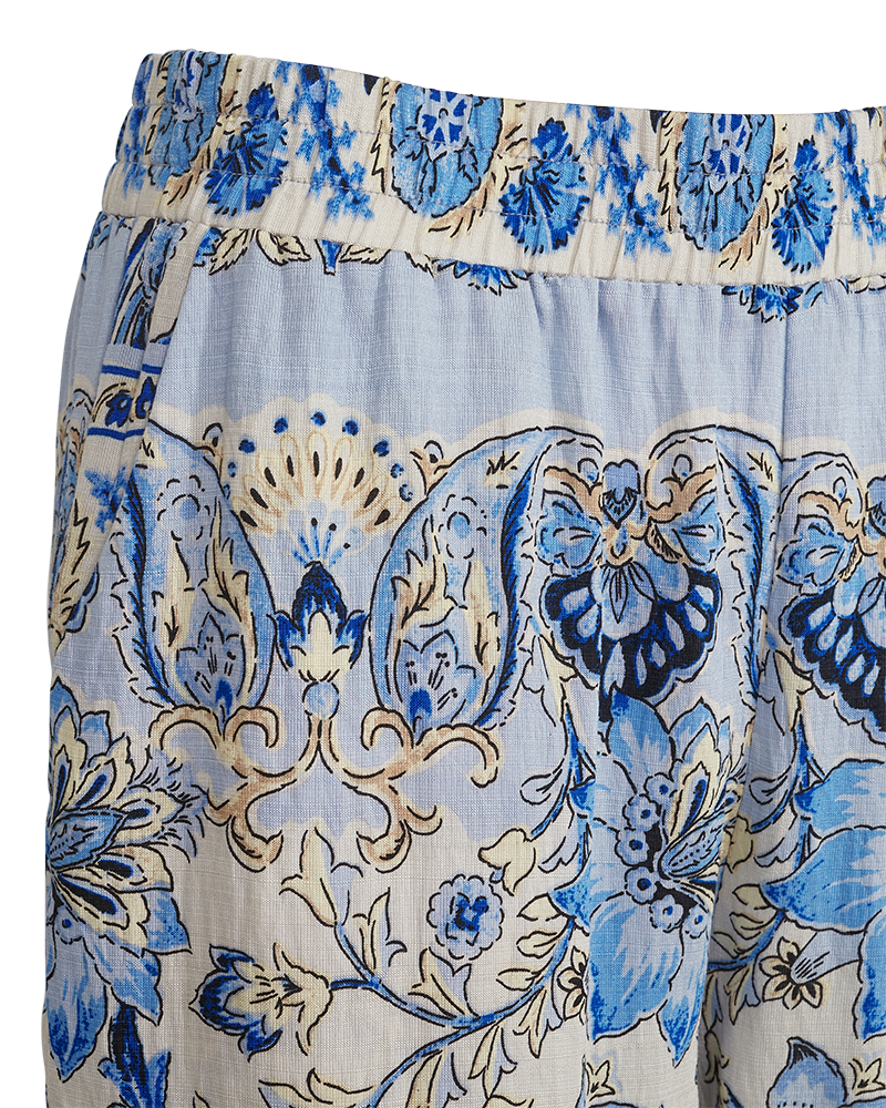 FQLISA - HOSE MIT PRINT - BLAU