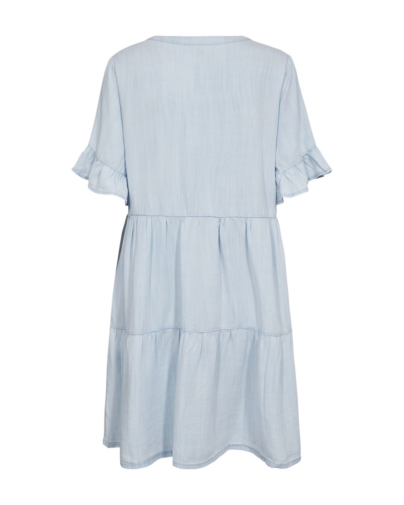FQRENNA - KLEID IM DENIM-LOOK - BLAU